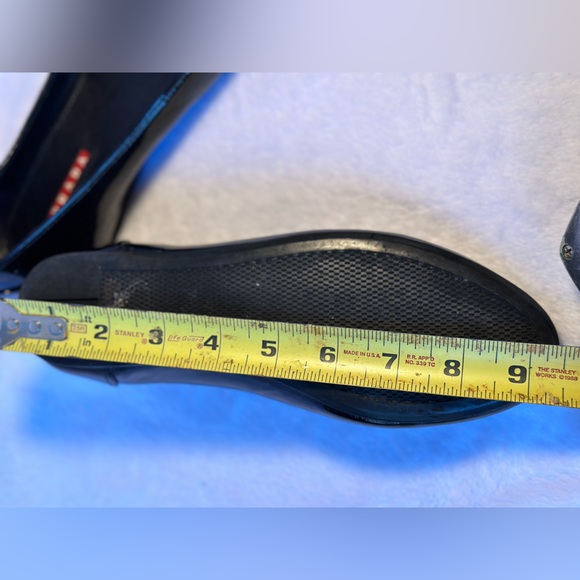 Black patent leather Prada ballet flats, 36.5, EUC - Picture 10 of 11